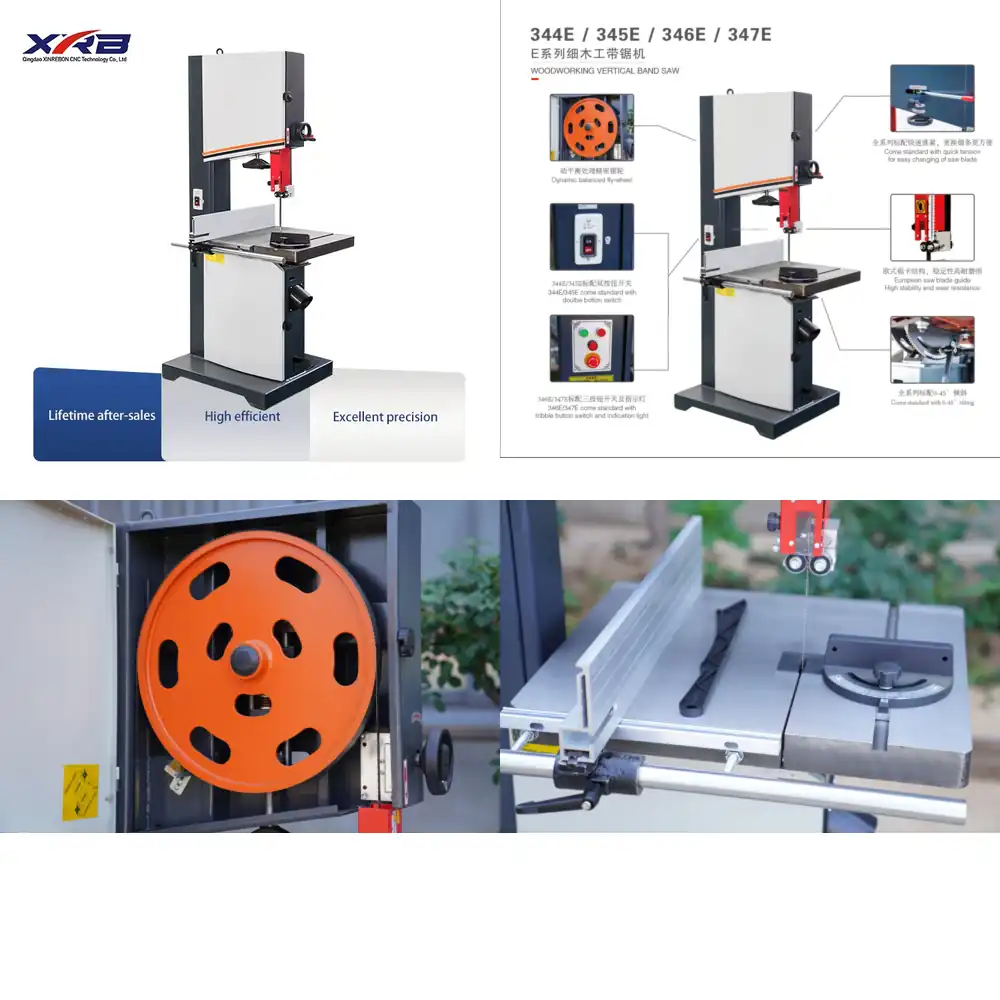 Woodworking Machinery For Sale - MJ345E Hoge Verkoopcijfers 20-inch Verticale Bandschaafmachine