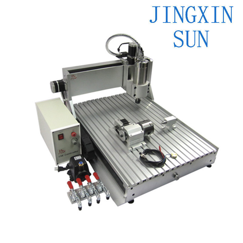 Woodworking Machinery For Sale - 4-assige CNC 6040 VFD CNC-router DIY