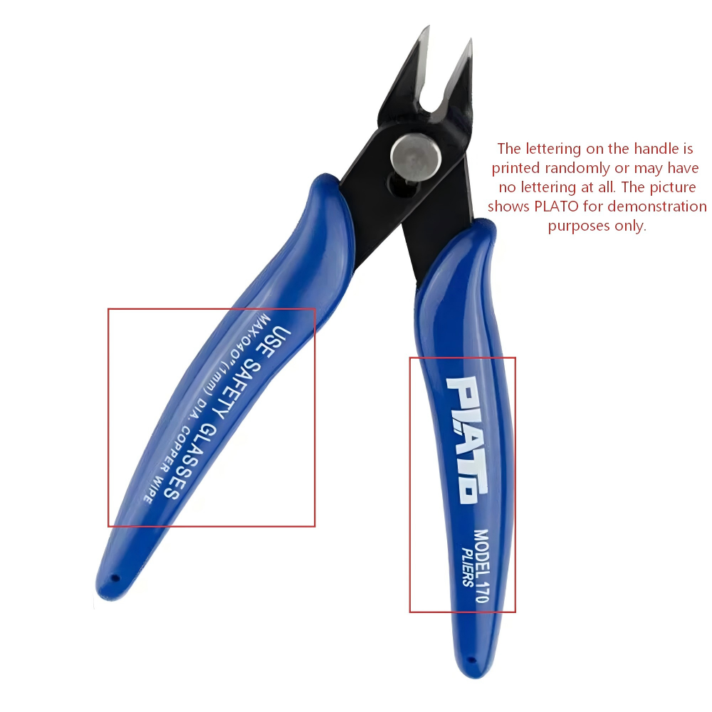 Woodworking In Japanese - 5-inch precisie-kniptang met vlakke snede, mini-neus,