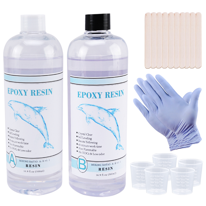 Woodworking Resin - 1:1 heldere epoxyhars kristalheldere kunsthars Epoxy
