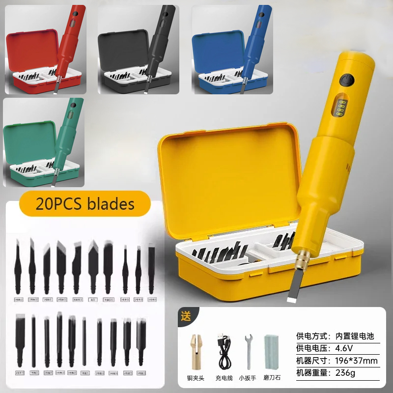 20 STKS Blade Elektrische Grav - Wood Chisel Set recensie en prijs