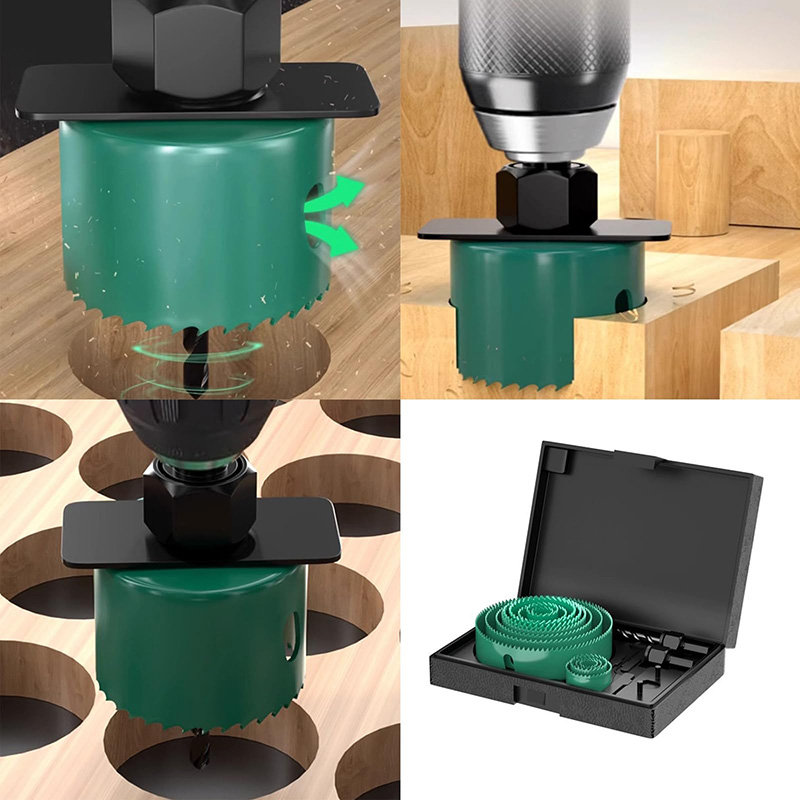 19/8/5-delige 19-127mm gatenza - Woodworking Workshop recensie en prijs