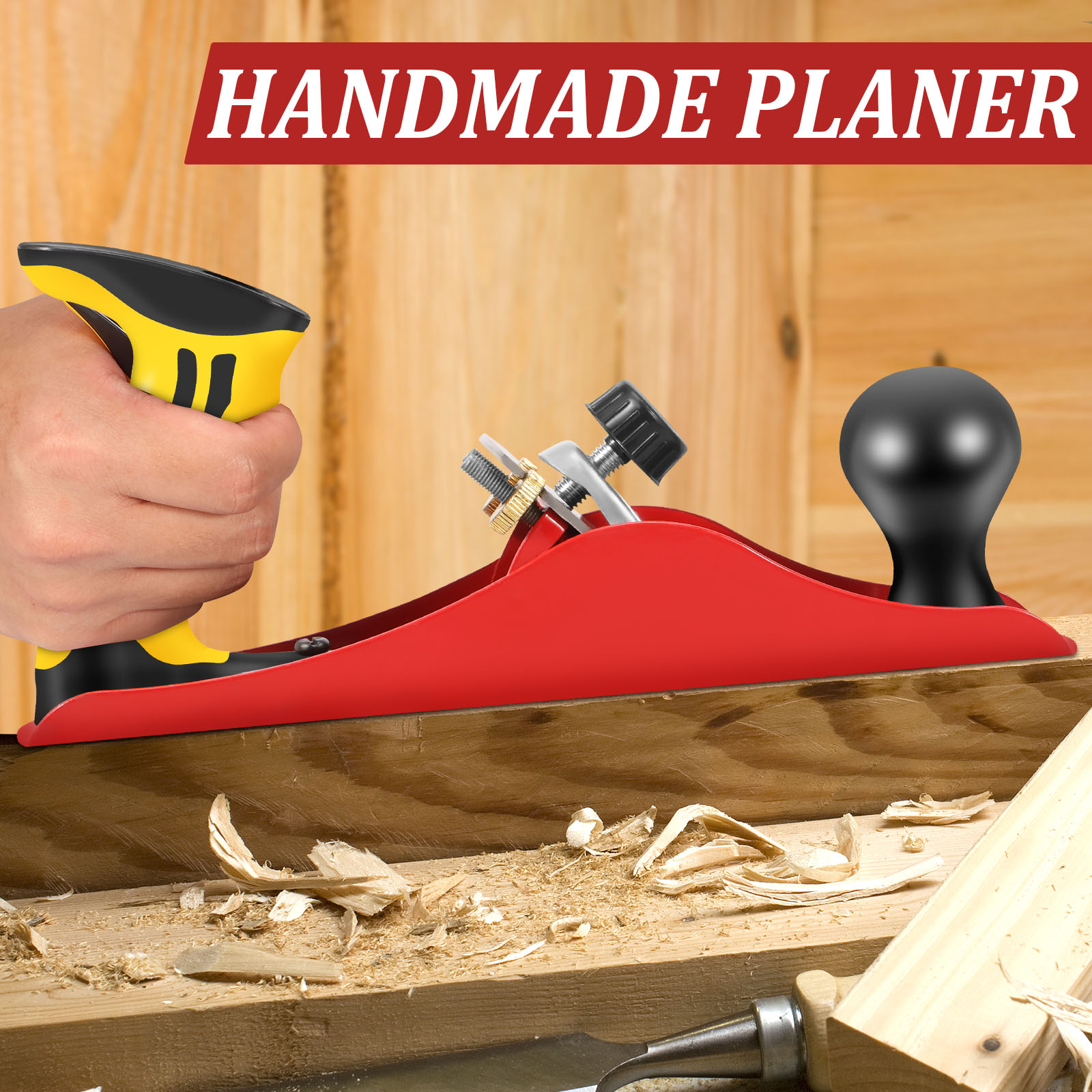 Houten handschaafset Handgeree - Drawknife Blade recensie en prijs