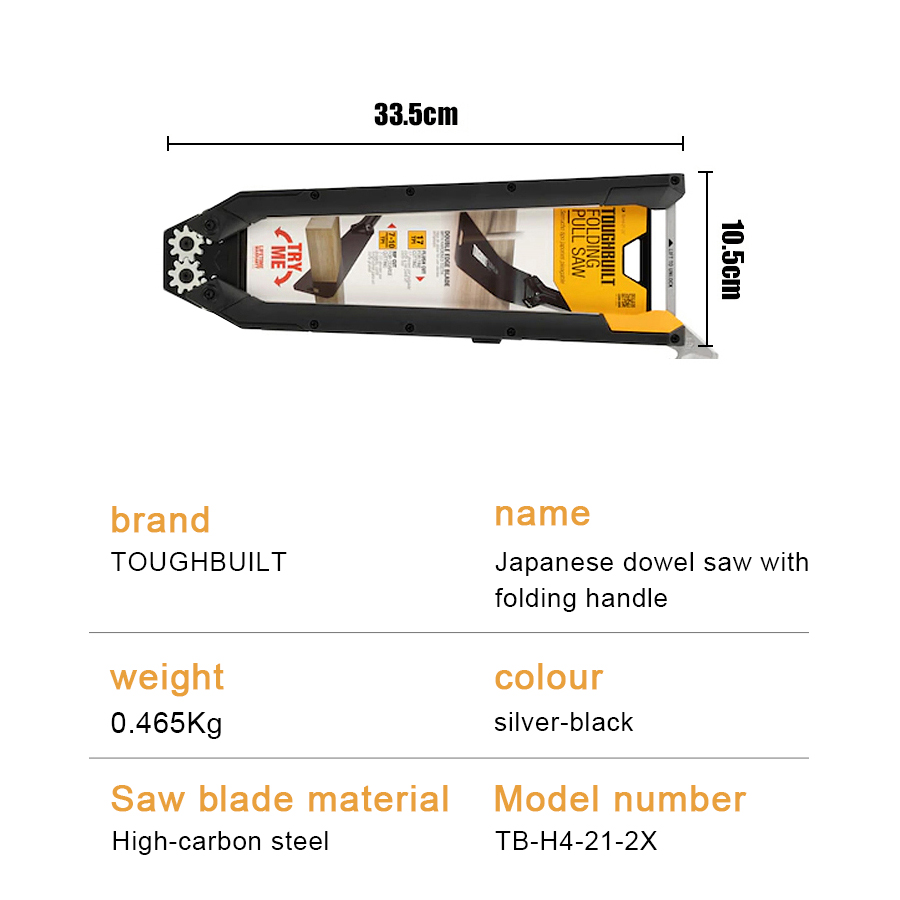 TOUGHBUILT TB-H4-21-2X Japanse - Woodworking In Japanese recensie en prijs