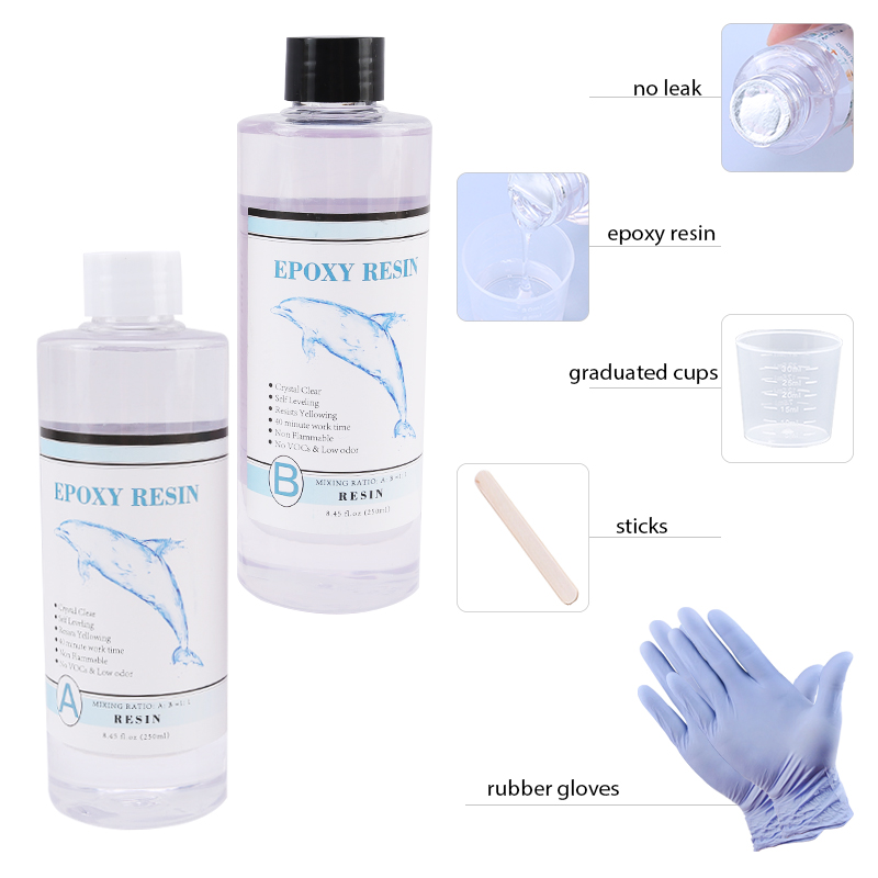 1:1 heldere epoxyhars kristalh - Woodworking Resin recensie en prijs